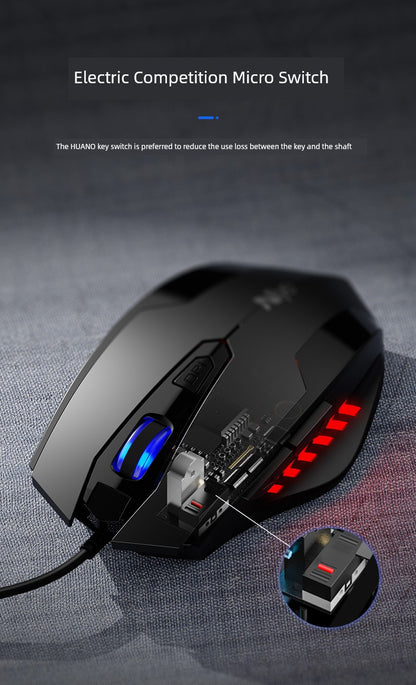 E-Sports Machinery Desk Mute Silent Lenovo Mouse