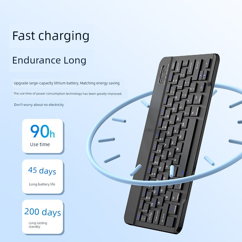 Rechargeable Tablet Girl External Neutral Wireless Keyboard