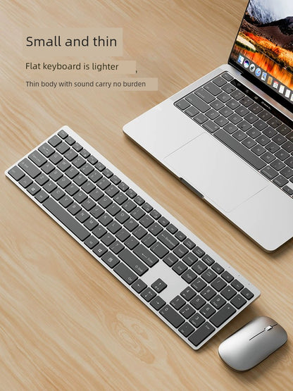 Bluetooth Keyboard Mouse Suit Rechargeable Wireless