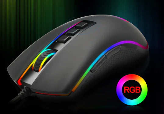 RGB USB Wired Gaming Mouse